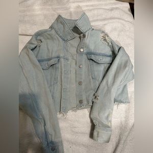 pacsun jean jacket. size M/L